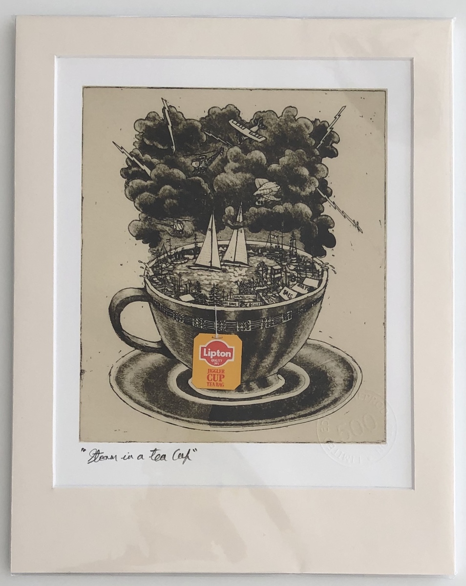 Limited Edition Giclee : Storm in a Teacup