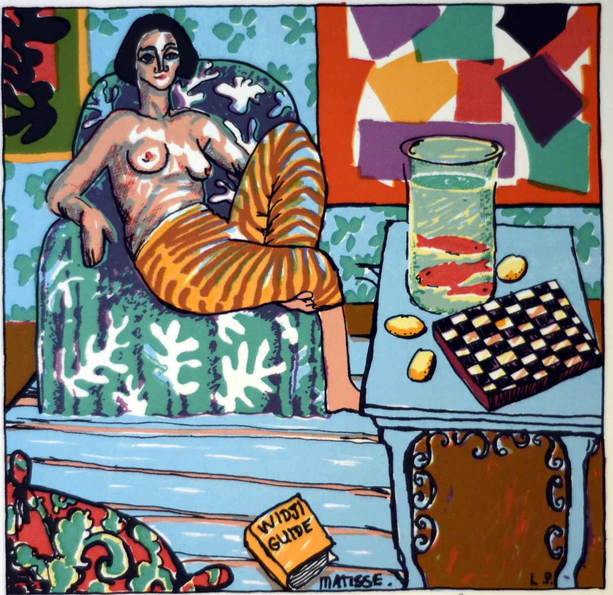 Matisse, Sunday Afternoon with Tiggy and the Goldfish