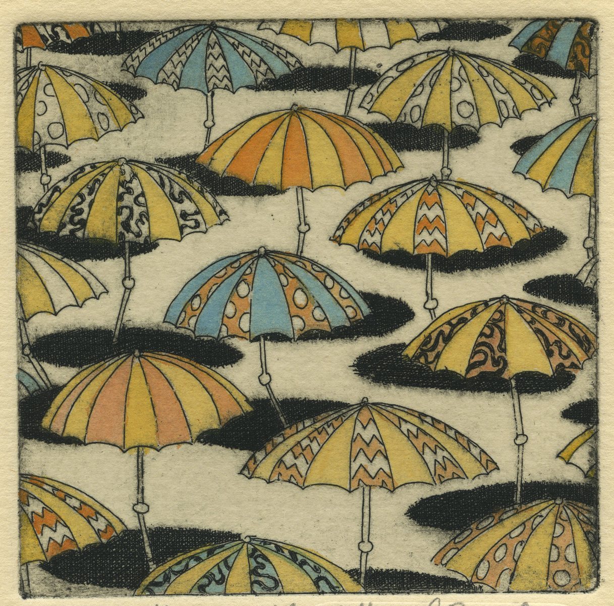 Umbrellas : Congregated Images