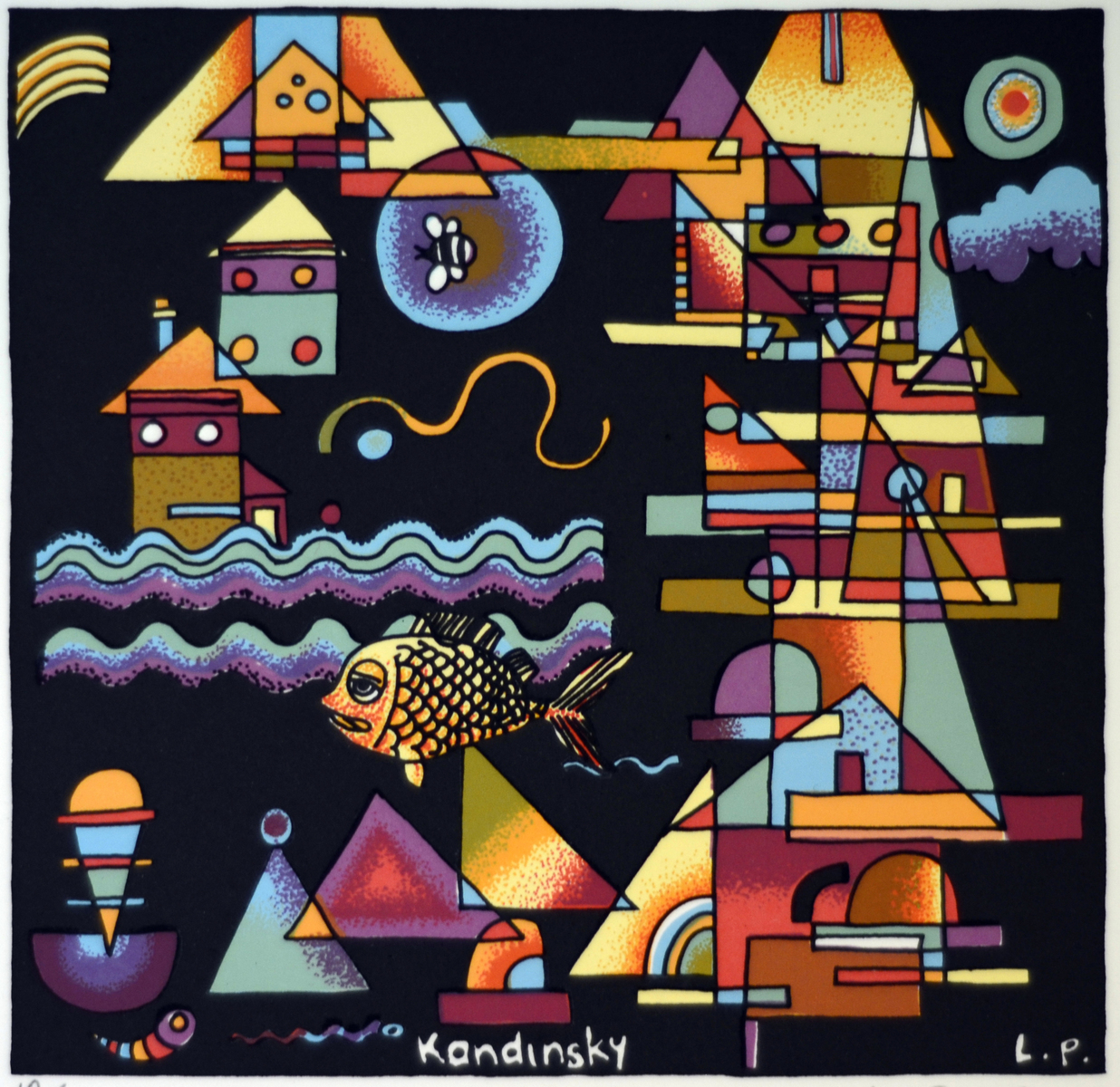 Kandinsky, Out Yachting with Tiggy